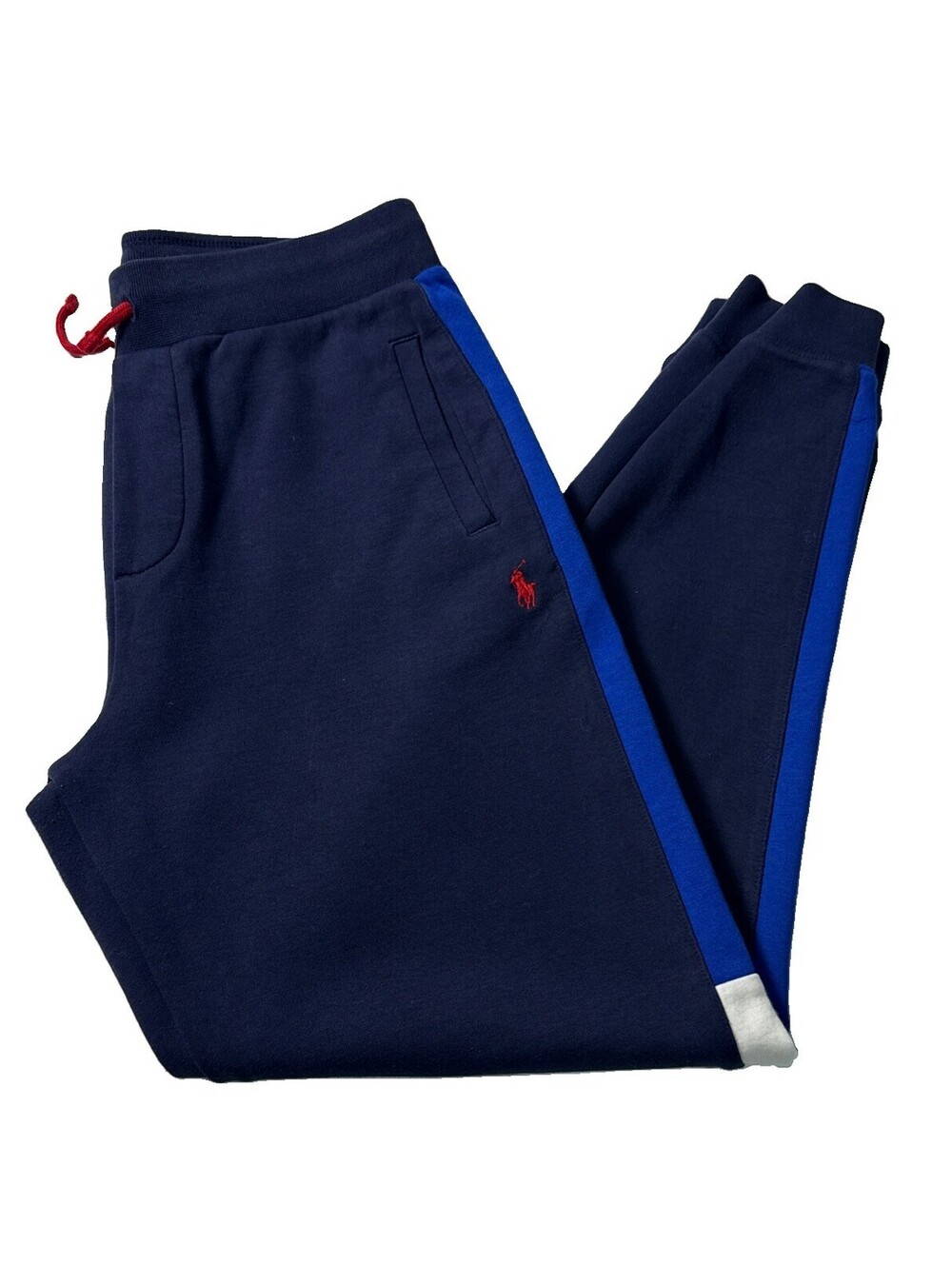 Polo Ralph Lauren Boys Color Blocked Fleece Jogger Pants Size L (14-16)